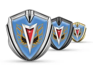 Pontiac Insignia Autoadhesiva Suntuosa Proyecto Brilla Metal